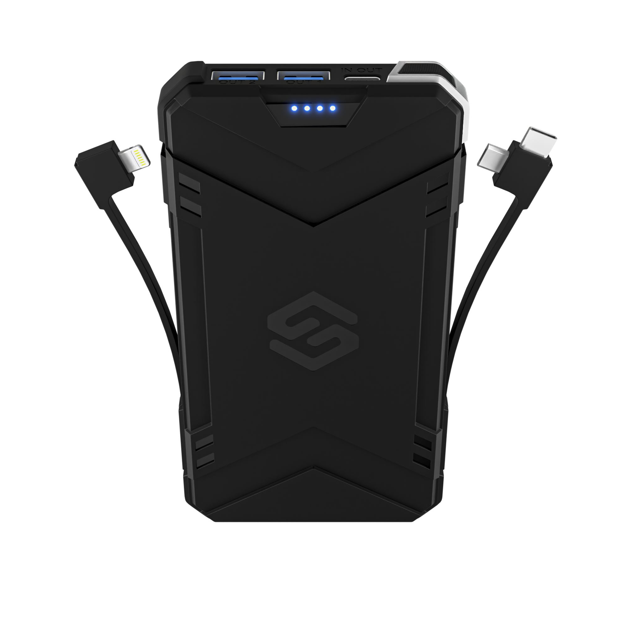 Sleve Power X 10.000 mAh Portable Battery Black