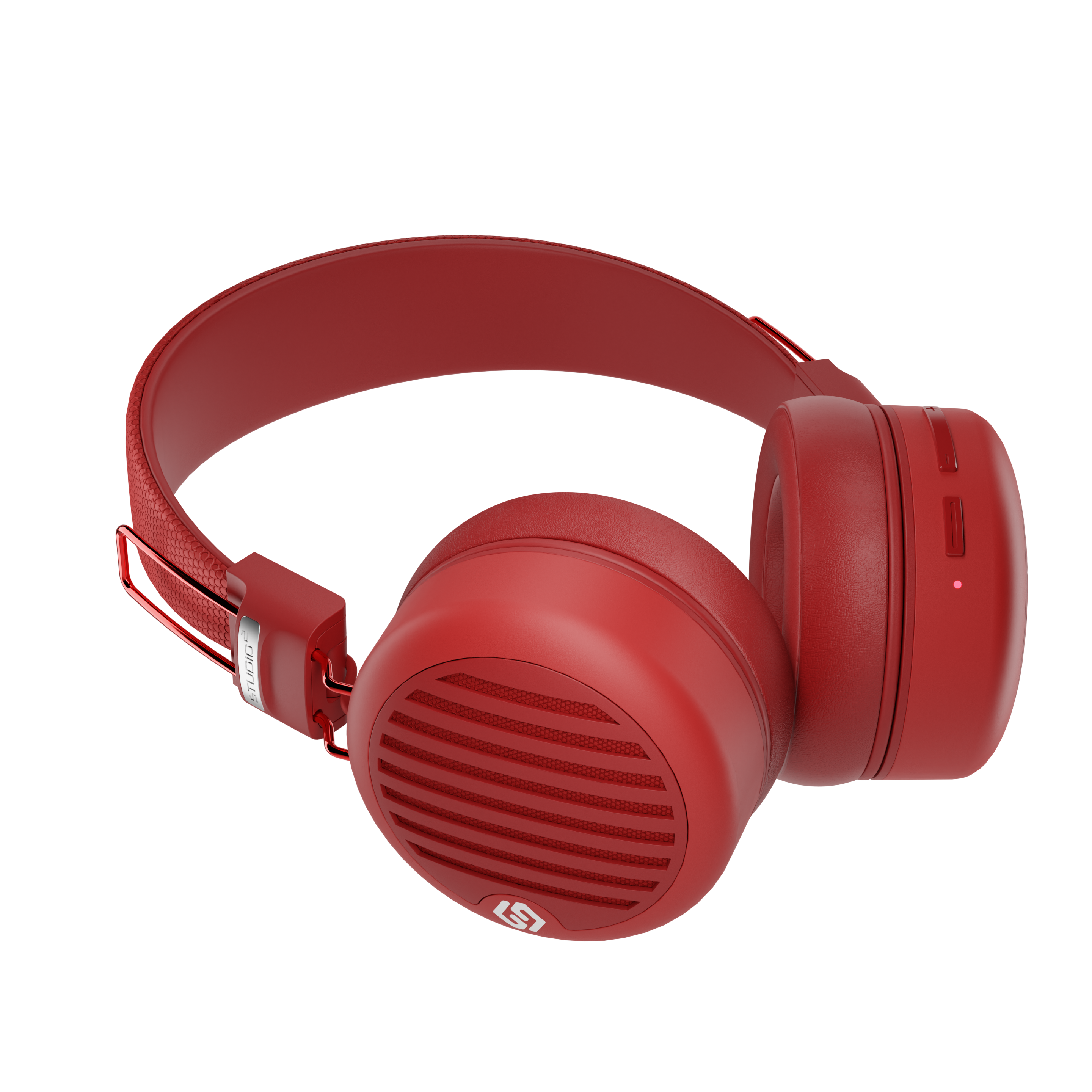 Sleve Studio 2 Headphones Wireless Red
