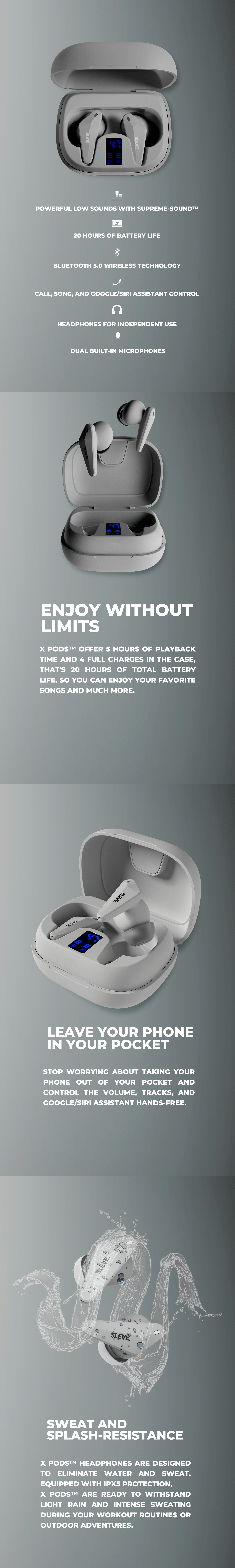 Pods sales life headphones