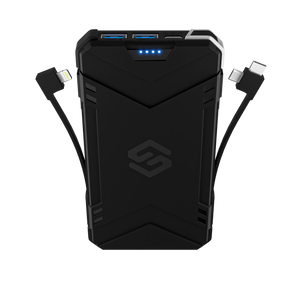 Sleve Power X 10.000 mAh Portable Battery Black