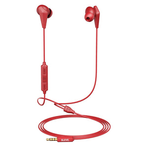 Sleve Epic X Wired Earbuds Red